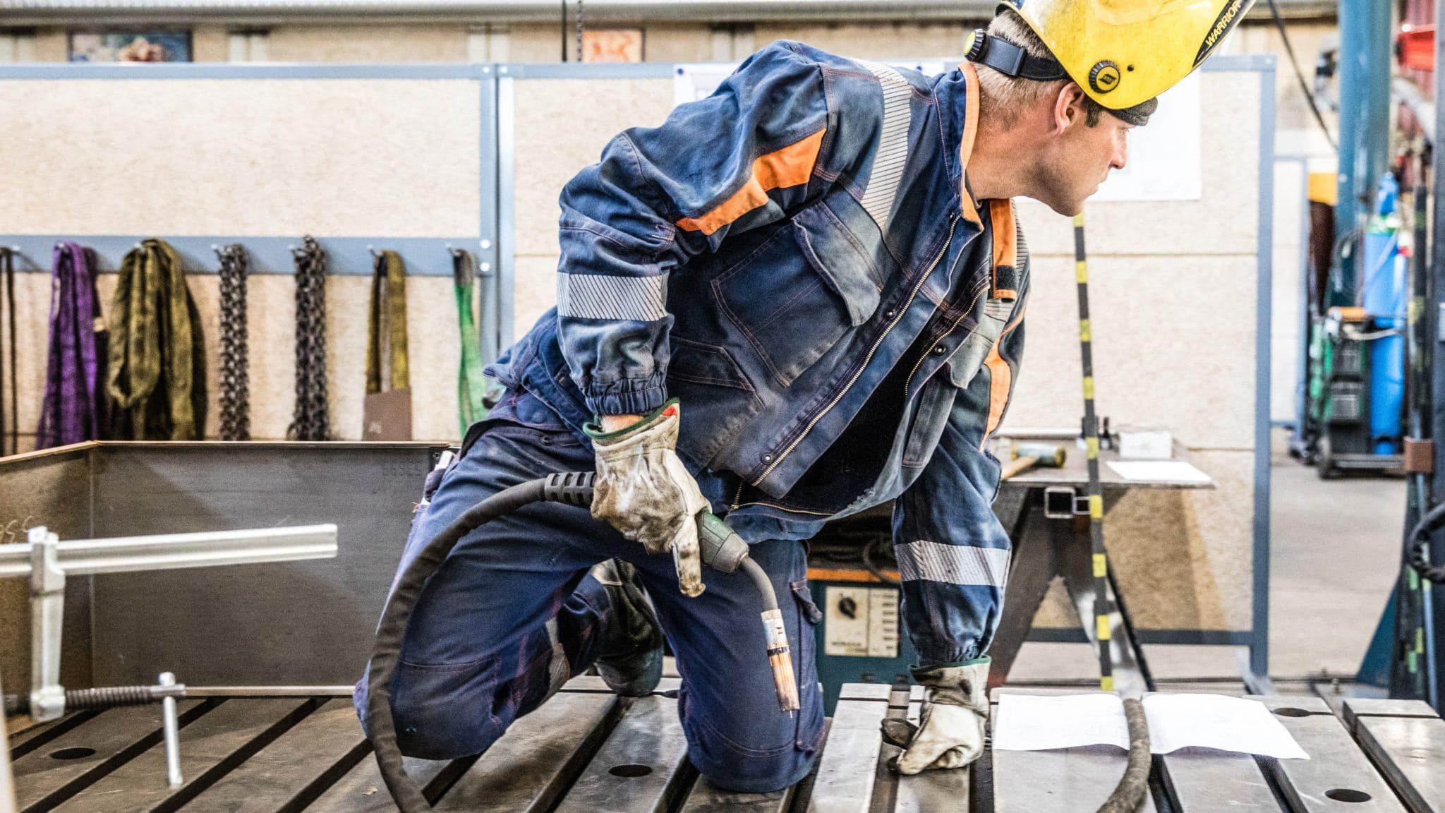 Test von Arbeitshosen