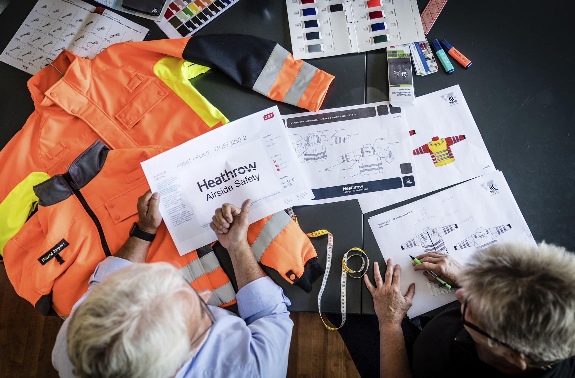 udvikling af arbejdstoej